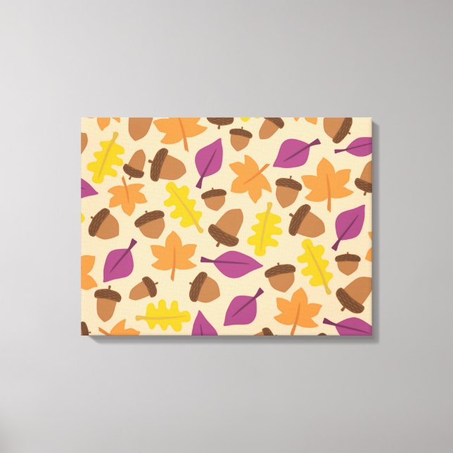 LIENZO DISEÑO DE PATRÓN AUTUMN (Anverso)