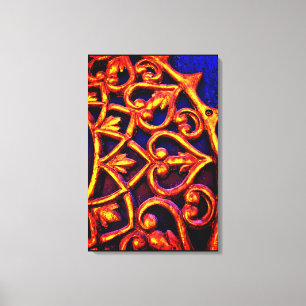 Lienzo Diseño de puertas árabes