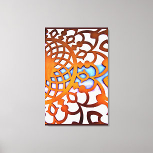 Lienzo Diseño de puertas árabes