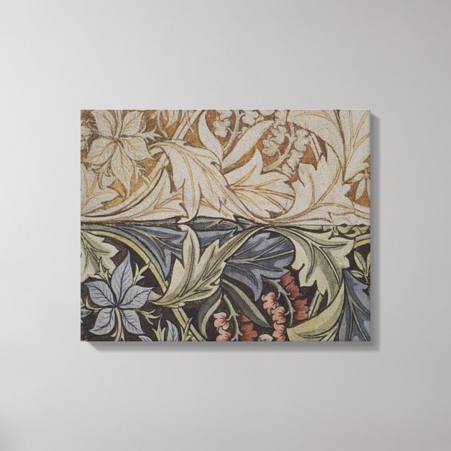 Lienzo Diseño de tapices para William Morris Bluebell (Anverso)