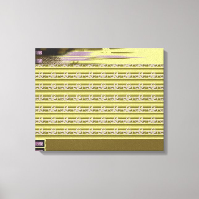 Lienzo diseño de un florero con flores en él (Anverso)