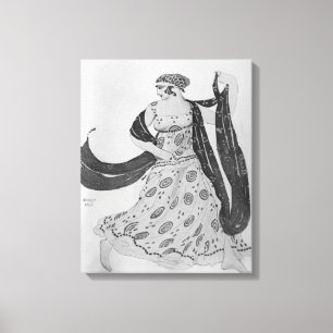 Lienzo Diseño de vestuario para "Cleopatra", 1910