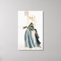 Diseño de vestuario para "Misa Sert" como "Une Dam