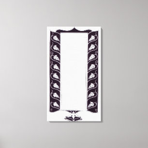 Lienzo Diseño del adorno, probablemente del "d'Arthur de