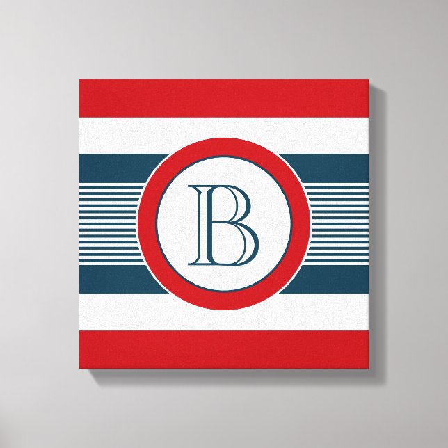 Lienzo Diseño del monograma (Anverso)