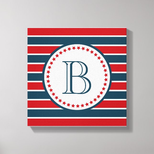 Lienzo Diseño del monograma (Anverso)