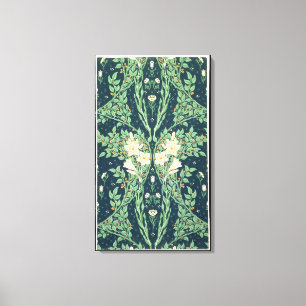 Lienzo Diseño del papel pintado de Francisca