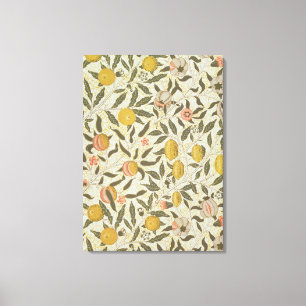 Lienzo Diseño del papel pintado de la fruta o de la