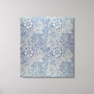 Lienzo Diseño del papel pintado de la "maravilla", 1875