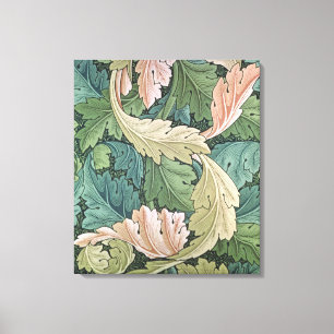 Lienzo Diseño del papel pintado del "Acanthus", 1875