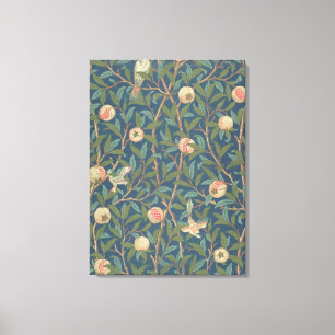 Lienzo Diseño del papel pintado del "pájaro y de la