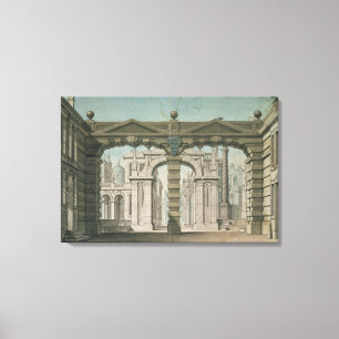 Lienzo Diseño determinado para el estreno mundial