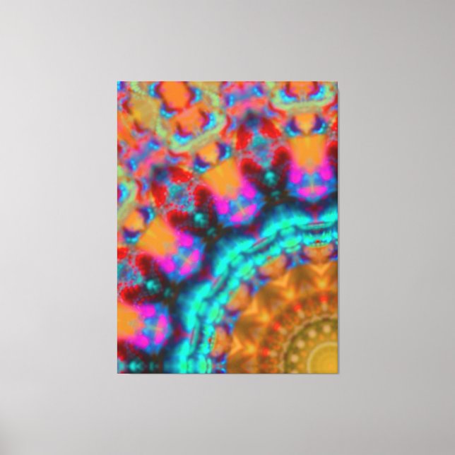 Lienzo Diseño elegante y moderno en color amarillo (Anverso)