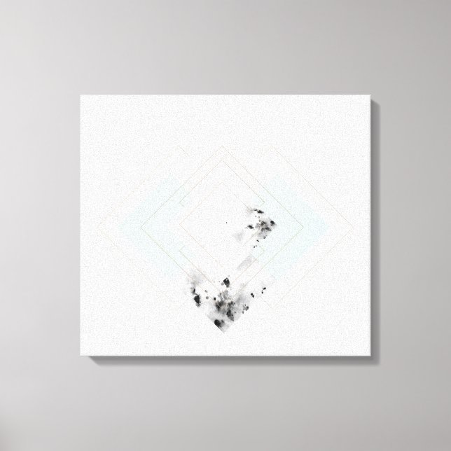 Lienzo Diseño Esbozado De Estilo Escandinavo (Anverso)