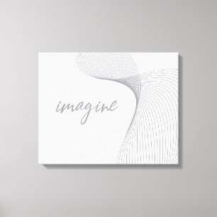 Lienzo Diseño gráfico moderno, simple y elegante de Imagi