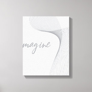 Lienzo Diseño gráfico moderno, simple y elegante de Imagi