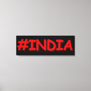 Lienzo Diseño "India". ¡Hazte con una en Zazzle