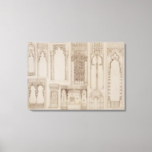 Lienzo Diseño islámico y morisco para obturadores y divan