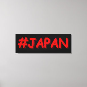 Lienzo Diseño "JAPÓN". ¡Hazte con una en Zazzle