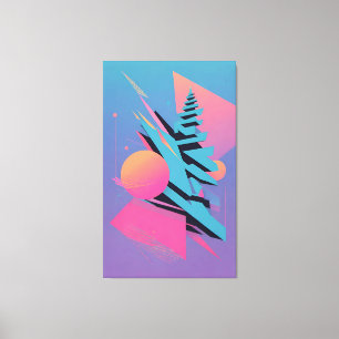 Lienzo Diseño Memphis de mediados del siglo - Ken Gage Ar