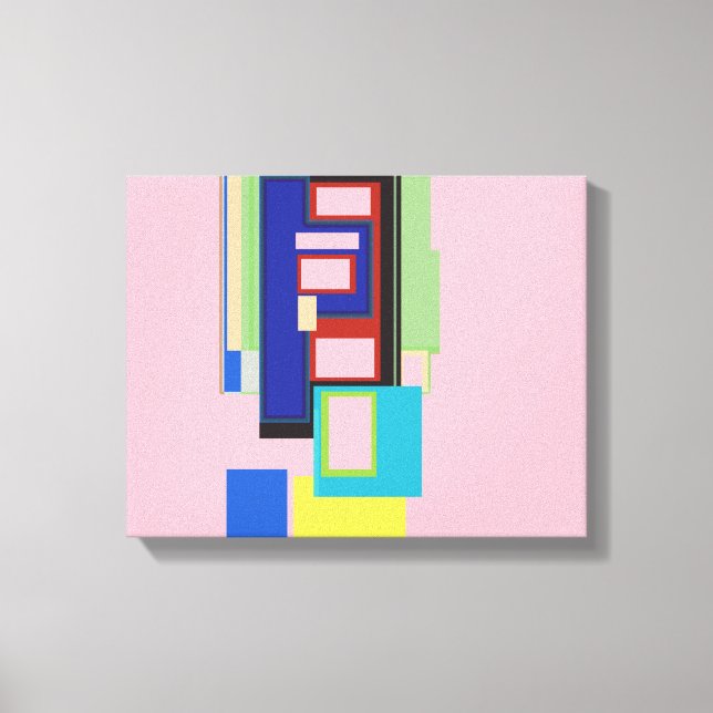 Lienzo Diseño moderno (Anverso)