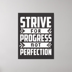 Lienzo Diseño motivador de camisetas