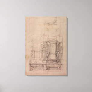 Lienzo Diseño para la capilla de Medici