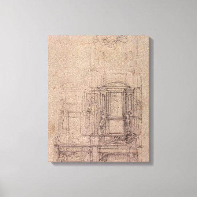 Lienzo Diseño para la Capilla Medici (Anverso)