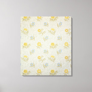 Lienzo Diseño pulverizado del papel pintado, 1874