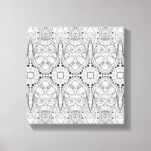 Lienzo Diseño tribal 6 de Zendoodle