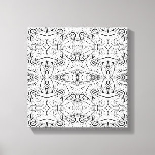 Lienzo Diseño tribal inspirado 6