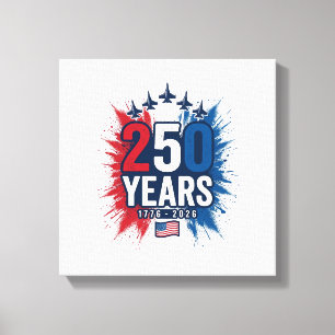 Lienzo Diseño vectorial del aniversario de los Jets Patri