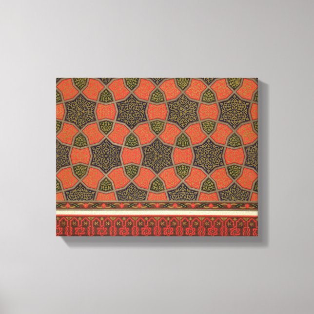 Lienzo Diseños decorativos árabes, de 'Arte árabe visto (Anverso)