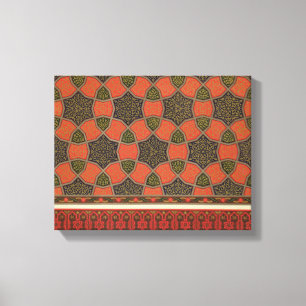Lienzo Diseños decorativos árabes, del 'arte árabe seg