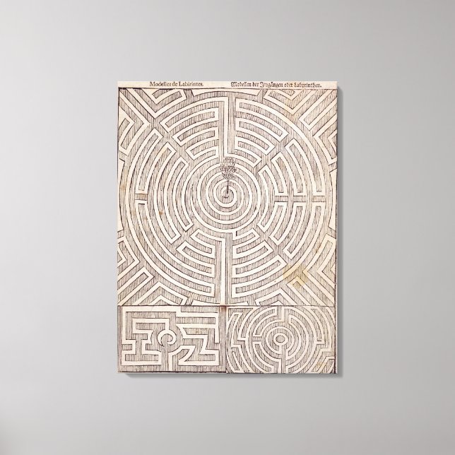 Lienzo Diseños para mazas, de 'The Dutch Gardener' por Jo (Anverso)