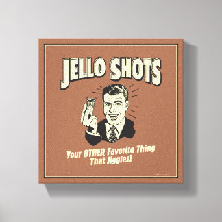 Lienzo Disparos de Jello: Otra cosa favorita