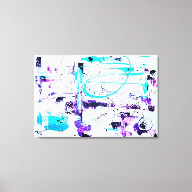 Lienzo Distraction 2 (Anverso)
