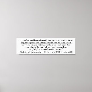 Lienzo Distrito de Columbia v Heller, 554 U.S. 570 2008