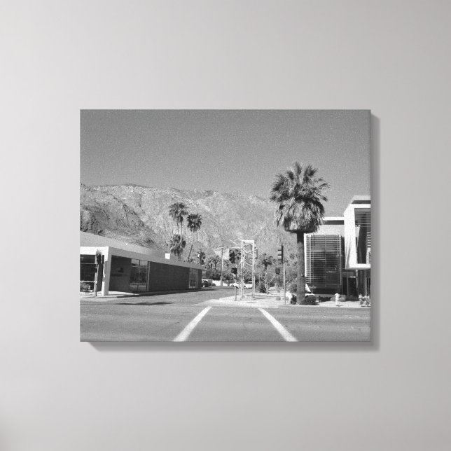 Lienzo Distrito de diseño de Palm Springs Uptown de 45" x (Anverso)