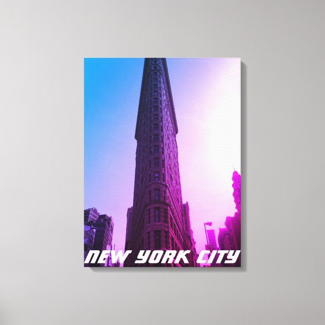 Lienzo Distrito de Flatiron - Manhattan, Nueva York (Anverso)