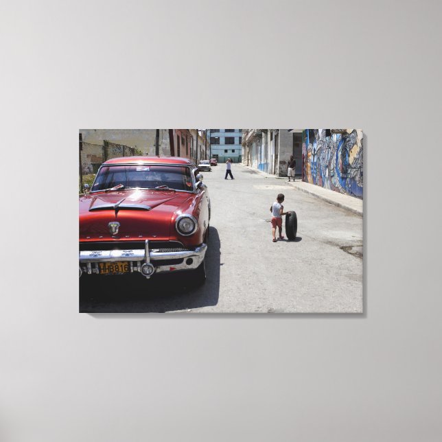 Lienzo Distrito de Hamel Africano, La Habana, Cuba, UNESC (Anverso)