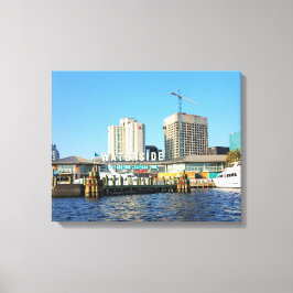 Lienzo Distrito de Norfolk Virginia Waterside