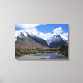 Lienzo Distrito del lago Great Gable y Kirk Fell Wasdale