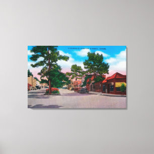 Lienzo Distrito financiero pintoresco, Carmel