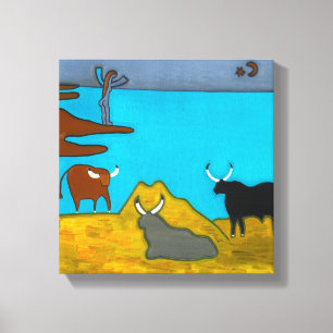 Lienzo d'Italie de Boeufs