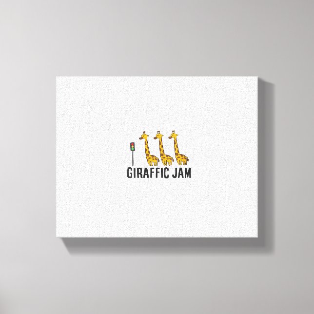 Lienzo Diva de la Jamaca Divertida Jirafa Jirafa Juego Li (Anverso)