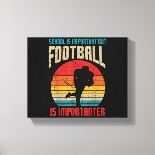 Lienzo Diversión de importante importador de fútbol ameri