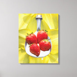 Lienzo Divertido con amarillo.