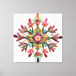 Lienzo Divina energía floral femenina un regalo de bellez