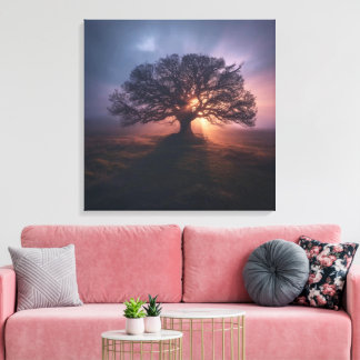 Lienzo Divine Tree Wall Art Spiritual Sacred Tree of Life
